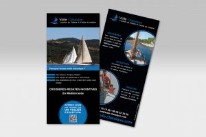 Réalisation flyers bateau